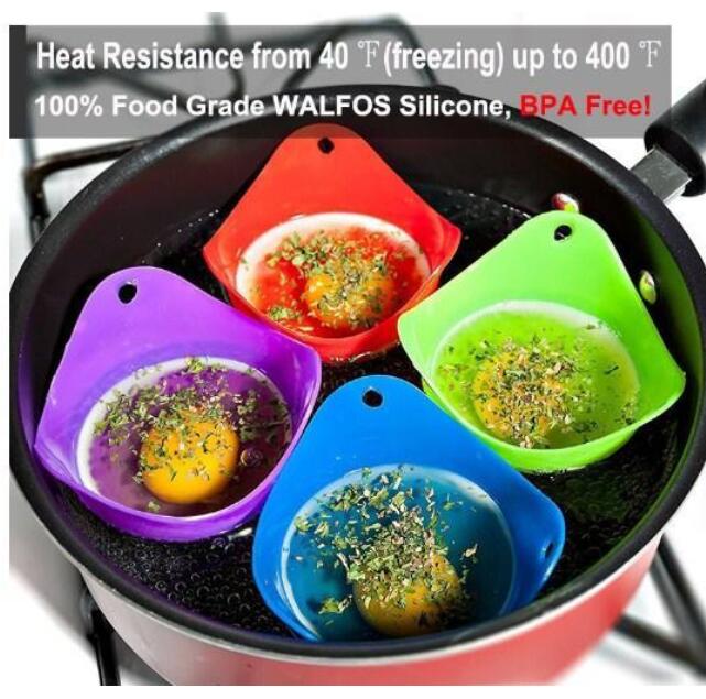 Green Silicone Egg Cooker 4 Color Silicone Egg Cooker