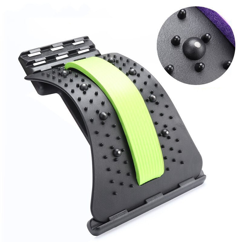 Magnetic spine stretcher