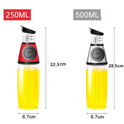 500ml Measurable Glass Bottle Oil Bottle Soy Bottle Kitchenware