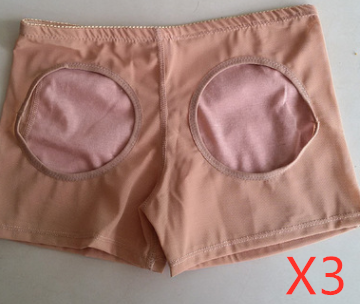 Ms. PP exposed hip mesh gauze buttocks pants exposed ass underwear body underwear boxer briefs