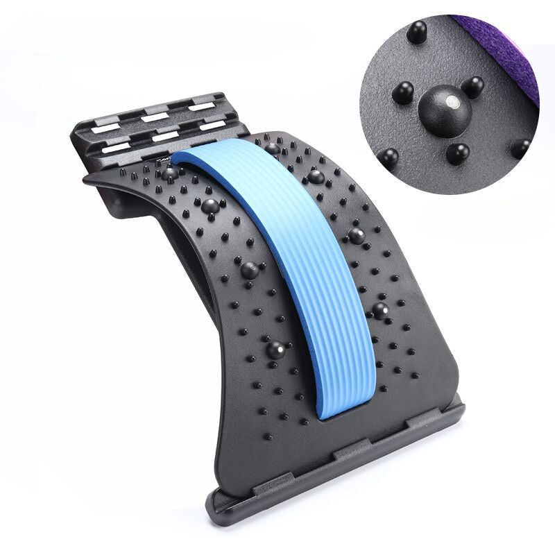 Magnetic spine stretcher