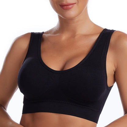 Women's Running Shockproof Push Up Sports Bra