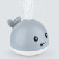 New Baby Bathroom Bath Electric Induction Whale Spray Small Toy