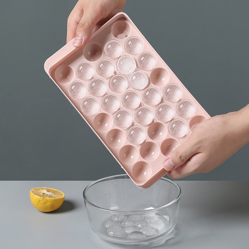 Ice Tray 3D Round Ice Molds Home Bar Party Use Round Ball Ice Cube Makers Kitchen DIY Ice Cream Moulds