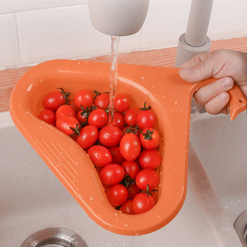 Household Sink Hanging Fruit And Vegetable Filter Water Drain Basket Kitchen Dry And Wet Separation Swan Drain Basket