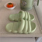 Solid Color Japanese Style Sandals And Slippers Non-slip Bath Bathroom Slippers