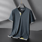 Trendy Fashion Men's V-neck Short Sleeve T-shirt