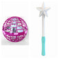 Interactive Fingertip Toy Magic Wand Induction Luminous Swirling Flying Ball Gift Kids Adults