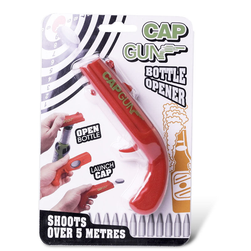 Can Openers Spring Catapult Launcher Gun Shape Bar Tool Drink Opening Shooter Beer Bottle Opener Creative