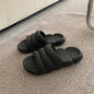 Solid Color Japanese Style Sandals And Slippers Non-slip Bath Bathroom Slippers