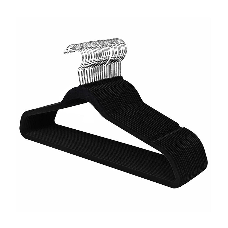 Men's Flocking Hanger Non-slip Non-marking Household Hanger