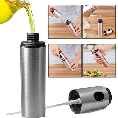 Stainless Steel Cooking Spray Oil Can