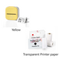 Mini Thermal Printer, T02 Sticker Maker Machine, Portable Bluetooth Pocket Phone Printer