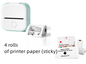 Mini Thermal Printer, T02 Sticker Maker Machine, Portable Bluetooth Pocket Phone Printer