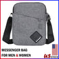 Men Women Messenger Bag Chest Fanny Packs Cross Body Travel Shoulder Backpack US