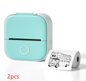 Mini Thermal Printer, T02 Sticker Maker Machine, Portable Bluetooth Pocket Phone Printer