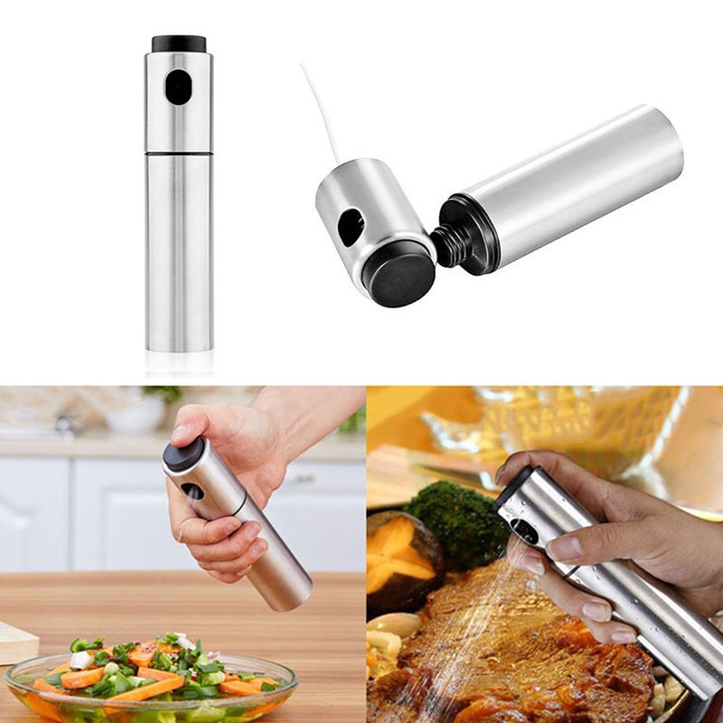 Stainless Steel Cooking Spray Oil Can