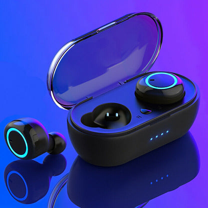 Waterproof Bluetooth 5.0 Wireless Earbuds Headphone Headset Noise Cancelling TWS