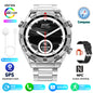 ECG PPG Bluetooth Calling Compass GPS Wireless Charger Smart Watch