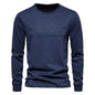 Men's Fashion Casual Exercise Round Neck Print Long Sleeves Bottoming Shirt