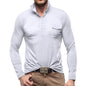 Outdoor Autumn And Winter New Polo Collar European And American Men's T-shirt