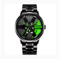 Men's And Women's Fashion Creative Wheel Waterproof Watch