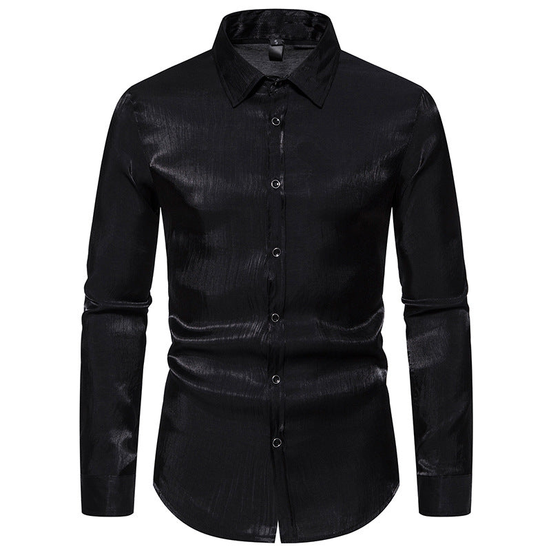 Men's Slim Shirt Nightclub Colorful