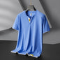 Trendy Fashion Men's V-neck Short Sleeve T-shirt