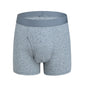 Large Size Men's Boxer Briefs Solid Color