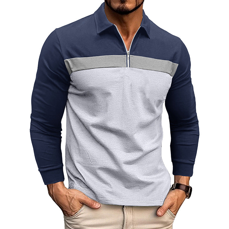 New Polo Collar Polo Men's T-shirt