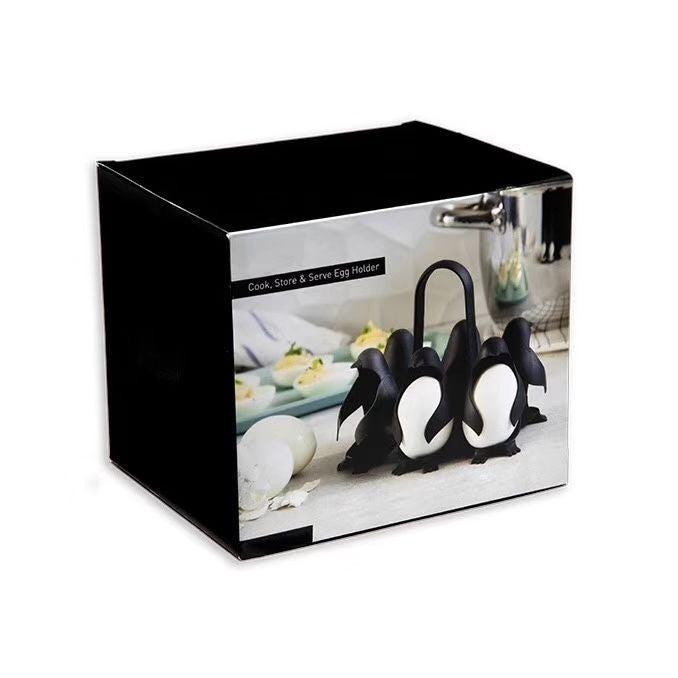 Kitchen Egg Steamer Egg Storage Rack Penguin Egg Cooker