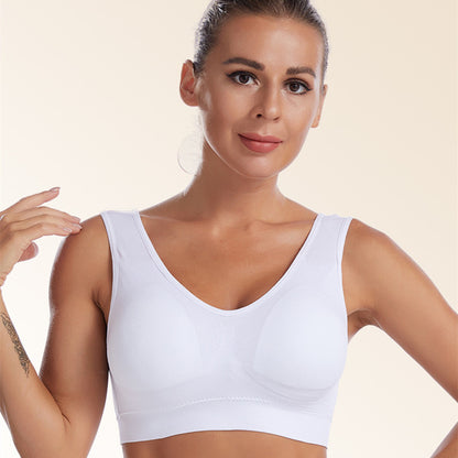 Women's Running Shockproof Push Up Sports Bra