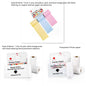 Mini Thermal Printer, T02 Sticker Maker Machine, Portable Bluetooth Pocket Phone Printer