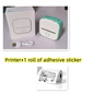 Mini Thermal Printer, T02 Sticker Maker Machine, Portable Bluetooth Pocket Phone Printer