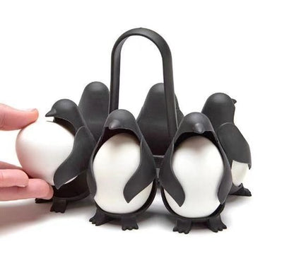 Kitchen Egg Steamer Egg Storage Rack Penguin Egg Cooker