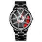 Men's And Women's Fashion Creative Wheel Waterproof Watch