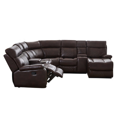 SECTIONAL MOTION SOFA BRWON(W223S00524)