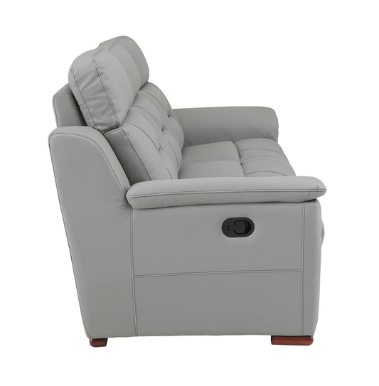 Global United  Modern Reclining Leather Air Upholstered Chair