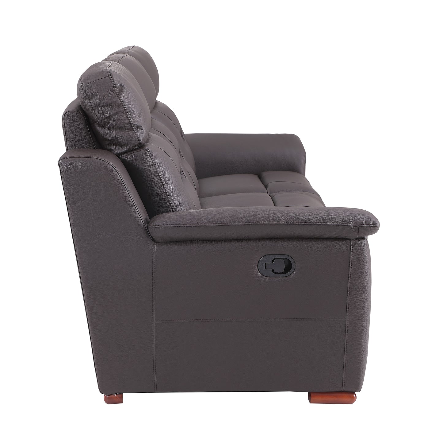 Global United Reclining Modern Leather Air Upholstered Chair