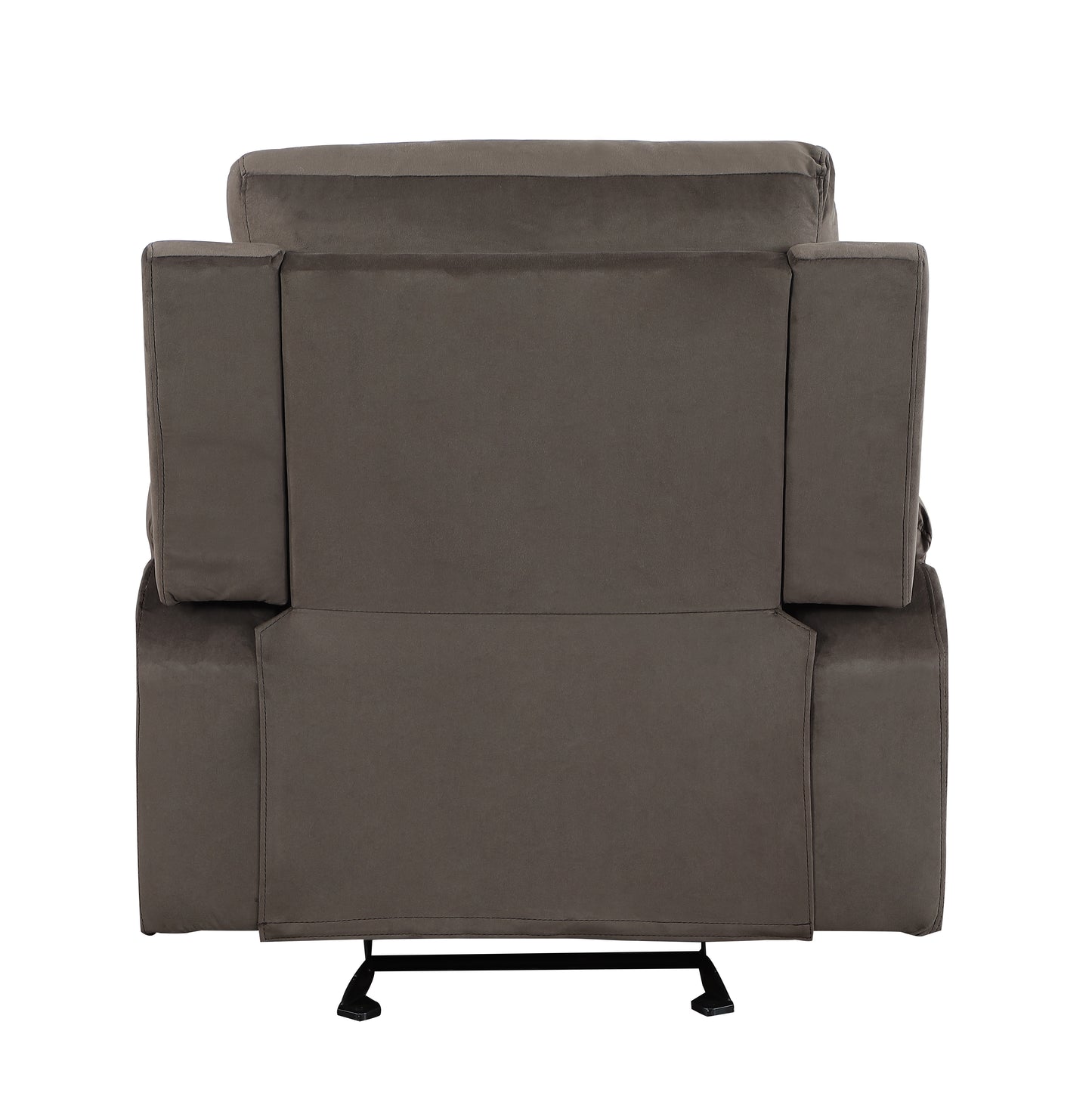 Global United Reclining Transitional Microfiber Fabric Chair